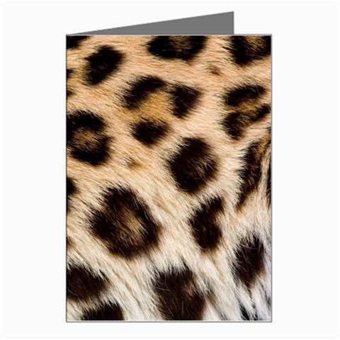 Leopard Skin Greeting Card from ArtsNow.com Left
