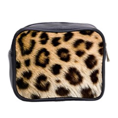 Leopard Skin Mini Toiletries Bag (Two Sides) from ArtsNow.com Back
