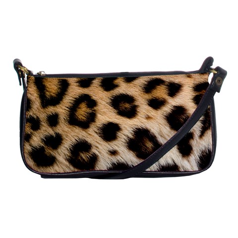 Leopard Skin Shoulder Clutch Bag from ArtsNow.com Front