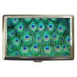 Peacock Feather 1 Cigarette Money Case