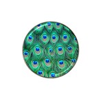 Peacock Feather 1 Hat Clip Ball Marker (10 pack)