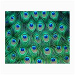 Peacock Feather 1 Glasses Cloth (Small, Two Sides)