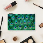 Peacock Feather 1 Cosmetic Bag (Small)