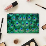 Peacock Feather 1 Cosmetic Bag (Medium)