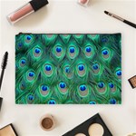 Peacock Feather 1 Cosmetic Bag (Large)