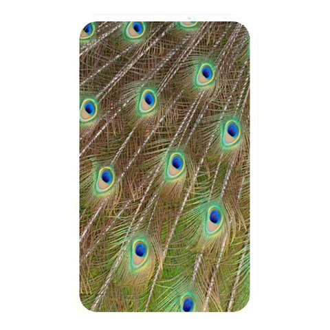 Peacock Feathers 2 Memory Card Reader (Rectangular) from ArtsNow.com Front