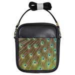 Peacock Feathers 2 Girls Sling Bag