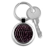 Snake Skin 3 Key Chain (Round)