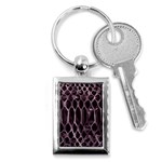 Snake Skin 3 Key Chain (Rectangle)