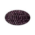 Snake Skin 3 Sticker (Oval)