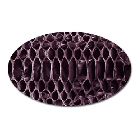 Snake Skin 3 Magnet (Oval) from ArtsNow.com Front