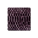 Snake Skin 3 Magnet (Square)