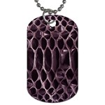 Snake Skin 3 Dog Tag (One Side)