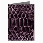 Snake Skin 3 Greeting Card