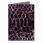 Snake Skin 3 Greeting Cards (Pkg of 8)