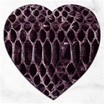 Snake Skin 3 Jigsaw Puzzle (Heart)