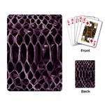 Snake Skin 3 Playing Cards Single Design