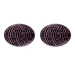 Snake Skin 3 Cufflinks (Oval)