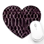 Snake Skin 3 Mousepad (Heart)