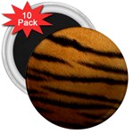 Tiger Skin 2 3  Magnet (10 pack)