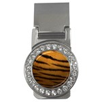 Tiger Skin 2 Money Clip (CZ)