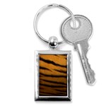 Tiger Skin 2 Key Chain (Rectangle)