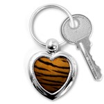 Tiger Skin 2 Key Chain (Heart)