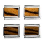 Tiger Skin 2 9mm Italian Charm (4 pack)