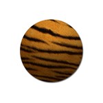 Tiger Skin 2 Magnet 3  (Round)