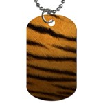 Tiger Skin 2 Dog Tag (Two Sides)