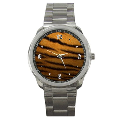 Tiger Skin 2 Sport Metal Watch from ArtsNow.com Front