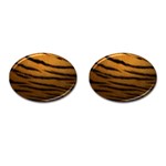 Tiger Skin 2 Cufflinks (Oval)