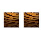 Tiger Skin 2 Cufflinks (Square)