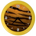 Tiger Skin 2 Color Wall Clock