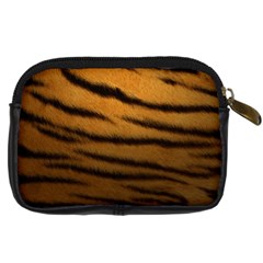 Tiger Skin 2 Digital Camera Leather Case from ArtsNow.com Back