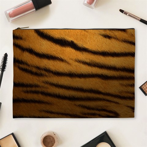 Tiger Skin 2 Cosmetic Bag (XL) from ArtsNow.com Front