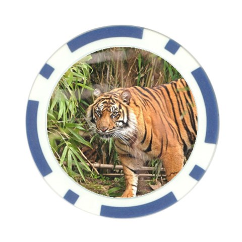 Tiger 1 Poker Chip Card Guard (10 pack) from ArtsNow.com Front