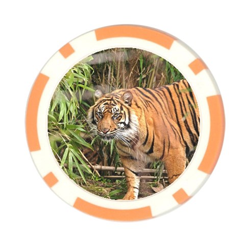 Tiger 1 Poker Chip Card Guard (10 pack) from ArtsNow.com Front