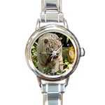 Tiger 2 Round Italian Charm Watch