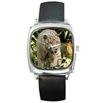 Tiger 2 Square Metal Watch