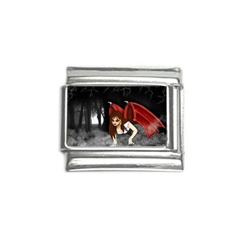 Crimson Wings Italian Charm (9mm) from ArtsNow.com Front