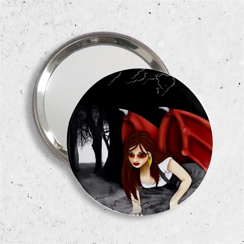 Crimson Wings 2.25  Handbag Mirror from ArtsNow.com Front