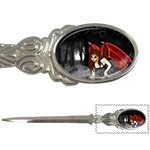 Crimson Wings Letter Opener