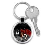 Crimson Wings Key Chain (Round)