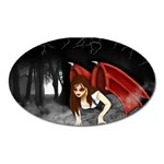 Crimson Wings Magnet (Oval)