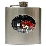 Crimson Wings Hip Flask (6 oz)