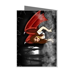 Crimson Wings Mini Greeting Cards (Pkg of 8) from ArtsNow.com Left