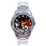 Crimson Wings Stainless Steel Analogue Men’s Watch