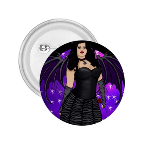 Sarah 2.25  Button from ArtsNow.com Front