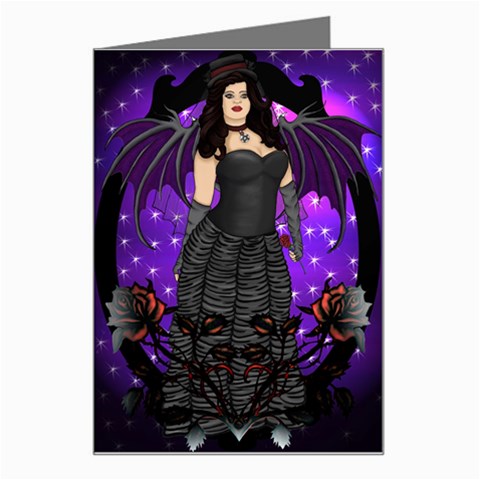 Sarah Greeting Card from ArtsNow.com Left